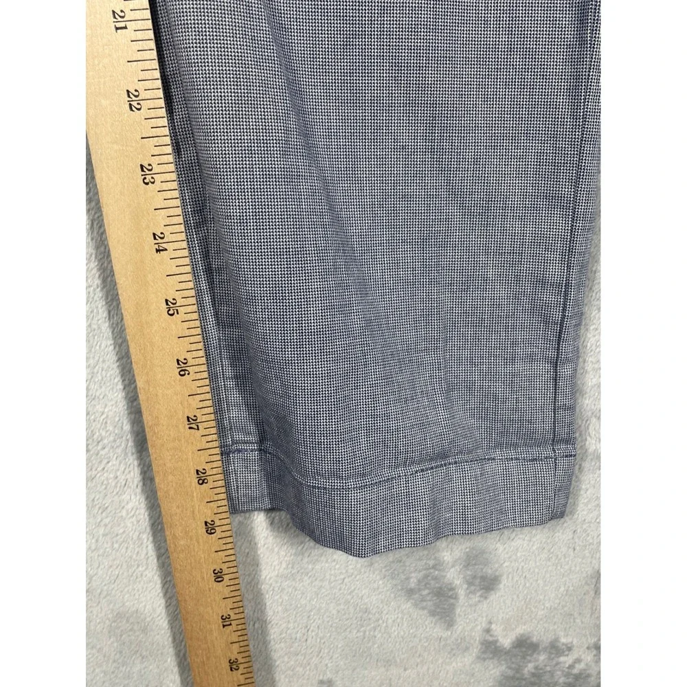 Banana Republic Slim Fit Chino Pants Light Blue Textured Cotton Blend 32x30 NEW